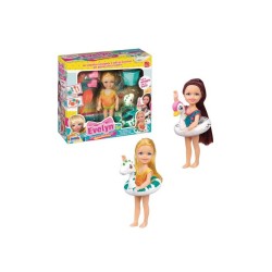 Rstoys 11756 - Playset Evelyn in Spiaggia 2 Ass