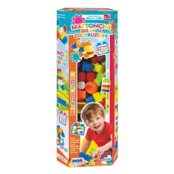 Rstoys 11711 - Cilindro Mattoncini Grandi Costruzioni 90 pz