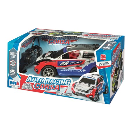 Rstoys 11722 - Auto Racing RC 7 Funzioni Scala 1:16 2 Ass