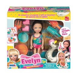 Rstoys 11756 - Playset Evelyn in Spiaggia 2 Ass