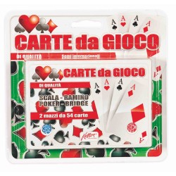 Rstoys 9051 - Carte da Gioco Ramino 2 Mazzi in Blister