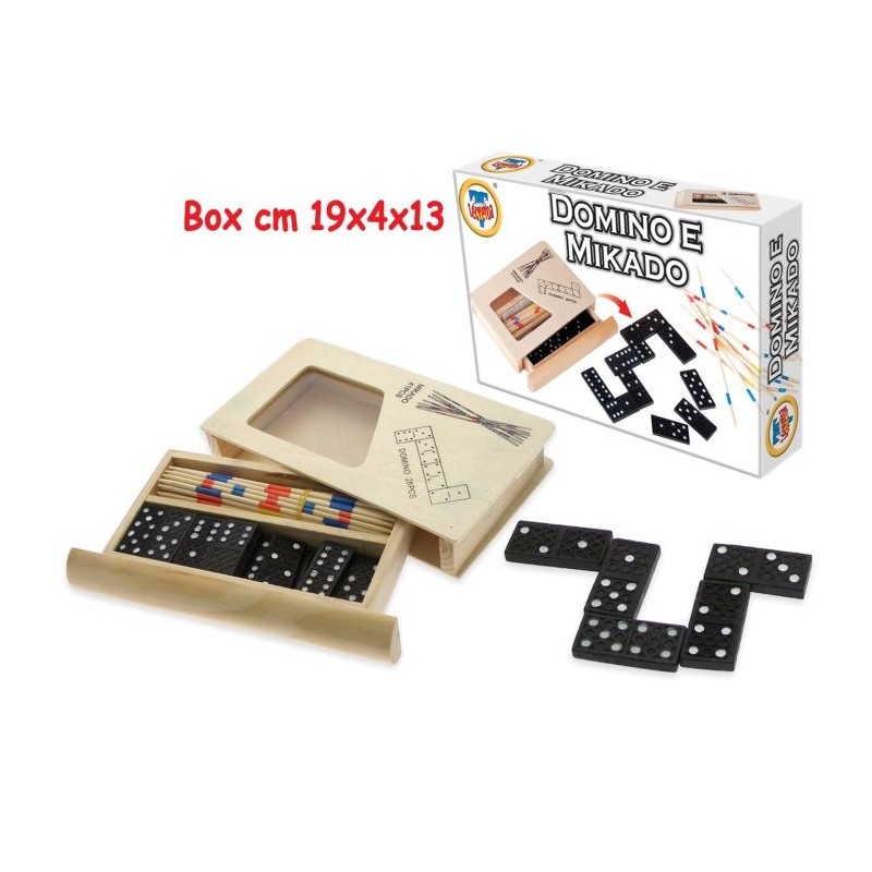 Teorema 40119 - Domino e Mikado Legno con Finestra