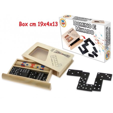 Teorema 40119 - Domino e Mikado Legno con Finestra