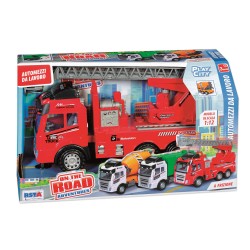 Rstoys 11613 - Automezzi da Lavoro a Frizione Scala 1:12 3 Ass