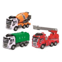 Rstoys 11613 - Automezzi da Lavoro a Frizione Scala 1:12 3 Ass