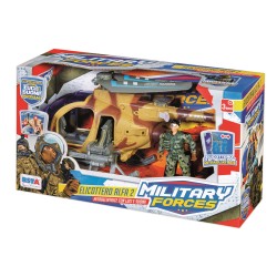 Rstoys 11665 - Elicottero Militare Luci e Suoni con Personaggio