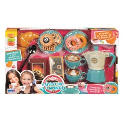 Rstoys 11673 - Playset Colazione Cappuccino Brioches e Ciambelle