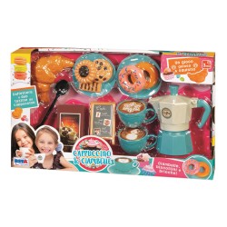 Rstoys 11673 - Playset Colazione Cappuccino Brioches e Ciambelle