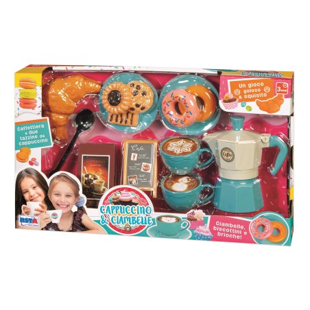 Rstoys 11673 - Playset Colazione Cappuccino Brioches e Ciambelle