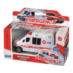 Rstoys 11685 - Ambulanza Frizione Scala 1:24