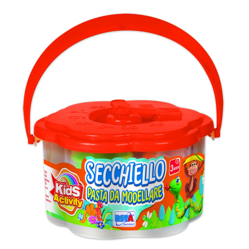 Rstoys 11697 - Secchiello Pasta da Modellare 125gr