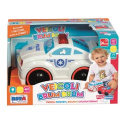 Rstoys 11703 - Veicoli Emergenza Brum Brum Luci e Suoni Ass