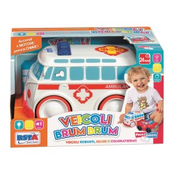 Rstoys 11703 - Veicoli Emergenza Brum Brum Luci e Suoni Ass