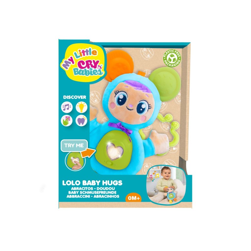 Imc Toys 908888 - My Little Cry Babies - Lolo Baby Hugs DouDou Abbraccini