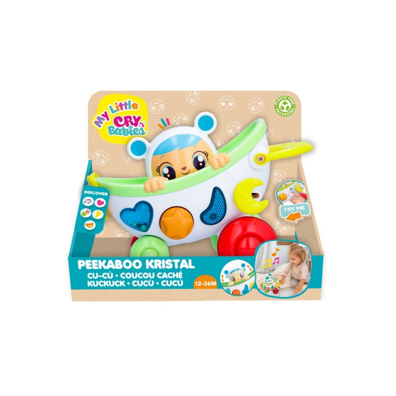 Imc Toys 908321 - My little Cry Babies - Kristal Peekabo