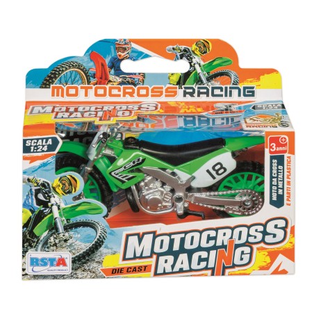 Rstoys 11686 - Moto Cross Die-cast Scala 1:24