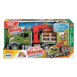 Rstoys 11635 - Camion Trasporto Tronchi Forestale Luci e Suoni