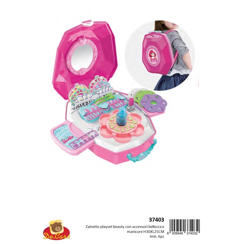 Decar 37403 - Playset Zainetto Beauty