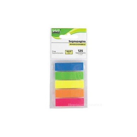 Lebez 21050 - Segnapagina 5 Colori 125 pz