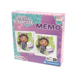 Clementoni 18296 - Memo Games - Gabby's Dollhouse