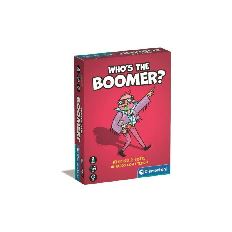 Clementoni 16788 - Party Game Boomer