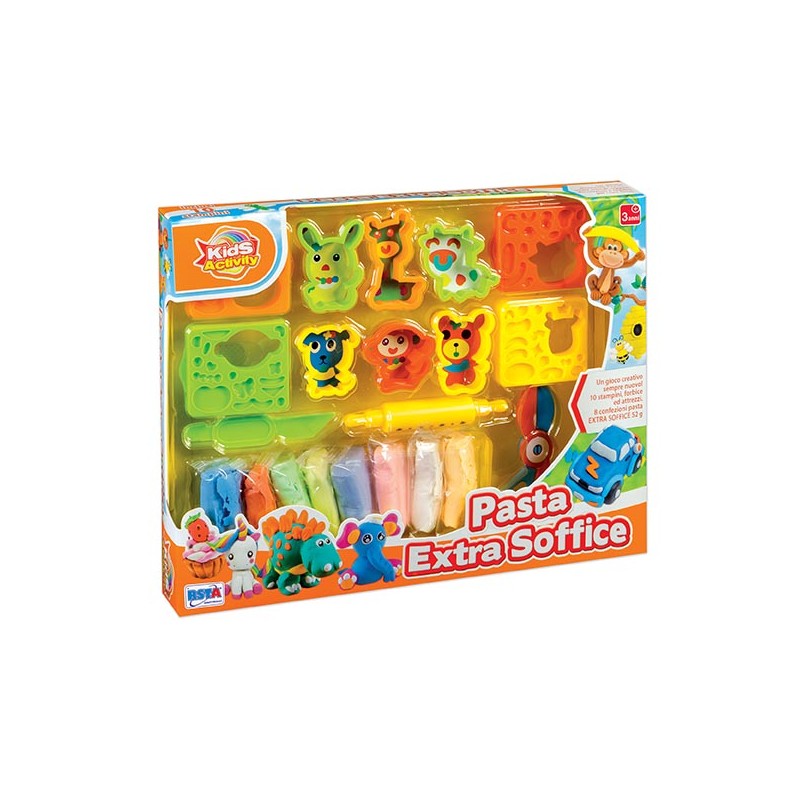 Rstoys 11303 - Playset Pasta da Modellare Extra Soffice con Stampini