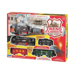 Rstoys 11719 - Treno Classico Far West con Binari Luci e Suoni