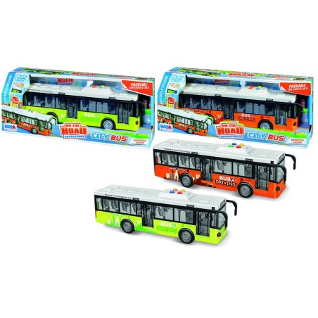 Rstoys 11662 - City Bus Frizione con Luci e Suoni