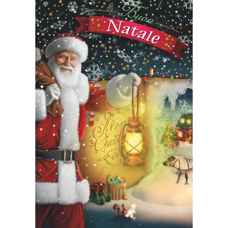 Cecami 50132 - Biglietti Natalizi 4 Soggetti Conf.12 pz
