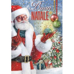 Cecami 50132 - Biglietti Natalizi 4 Soggetti Conf.12 pz