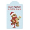 Cecami 50143 - Chiudipacco Natale Conf.100 pz