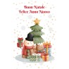 Cecami 50136 - Biglietti Natale 9x14cm 6 Soggetti Conf.48 pz
