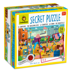 Educational 22594 - Ludattica Secret Puzzle Il Cantiere