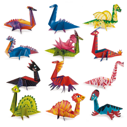 Educational 21764 - Ludattica Easy Origami Dinosaurs