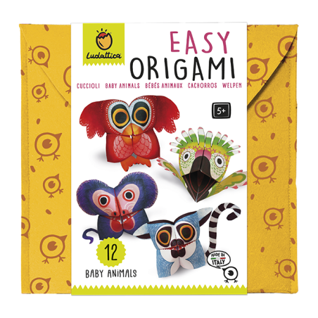 Educational 22389- Ludattica Easy Origami Cuccioli