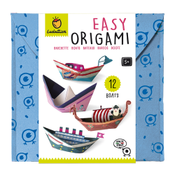 Educational 20835- Ludattica Easy Origami Barchette