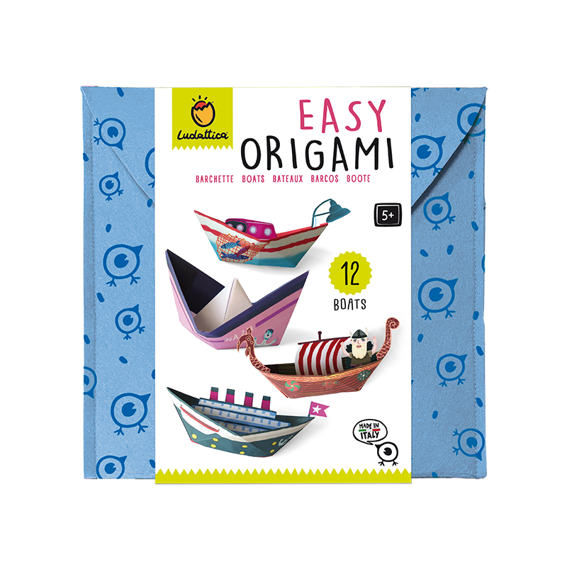 Educational 20835- Ludattica Easy Origami Barchette