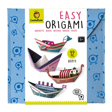 Educational 20835- Ludattica Easy Origami Barchette