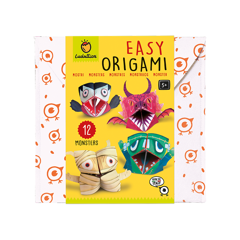 Educational 22396 - Ludattica Easy Origami Mostri