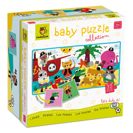 Educational 21566 - Ludattica Dudù Baby Puzzle Pirati