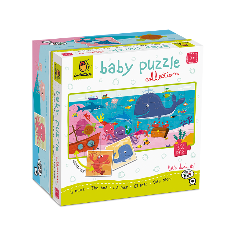 Educational 20491 - Ludattica Dudù Baby Puzzle The Sea