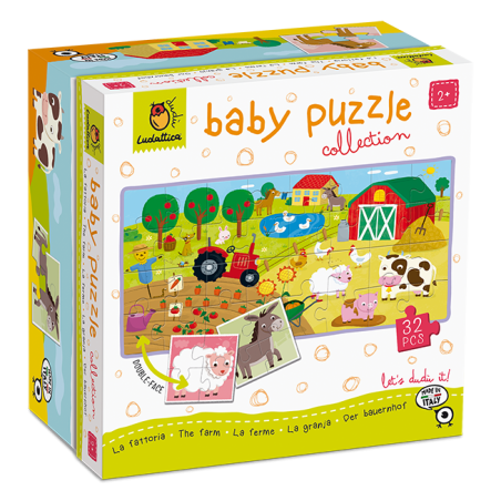 Educational 20514 - Ludattica Dudù Baby Puzzle The Farm