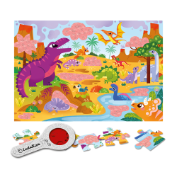 Educational 21863 - Ludattica Secret Puzzle I Dinosauri