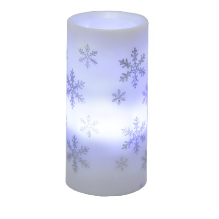 Ciao 51358 - Candela Proiettore Fiocchi Neve Uso Interno a Batteria