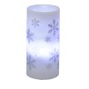 Ciao 51358 - Candela Proiettore Fiocchi Neve Uso Interno a Batteria