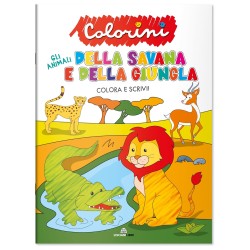 Educational 10853 - Colorini - Gli Animali della Savana e della Giungla