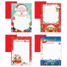 Kartos 8070 - Letterine Babbo Natale 4 Ass Conf.24 Pz