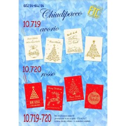 Ftc 10719 - Chiudipacco Natalizi Conf.100 pz