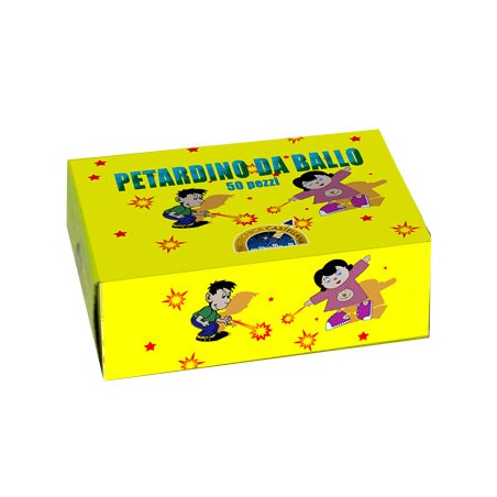 Pirotecnica Castellana 86204 - Pop Pop Petardino da Ballo Display 50 pz
