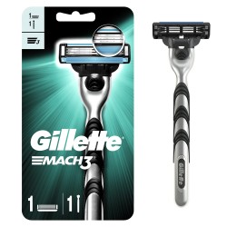 Gillette 214 - Rasoio Mach 3 Razor 1 Lametta